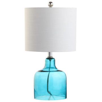 Gemma 19" Glass Bell LED Table Lamp - JONATHAN Y